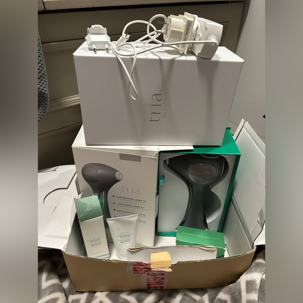 Tria Beauty Laser Hair Removal Device 4X Set